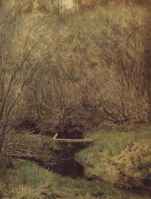 Levitan, Isaak Fruhing in the forest